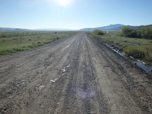 GDMBR: We're heading through Lakeview, MT.